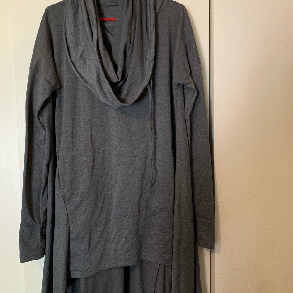 Grey High Low Tunic